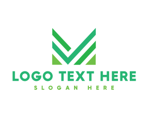 Eco Lawn Letter M logo