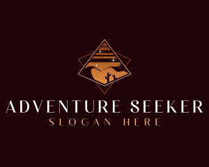 Desert Outdoor Adventure logo design