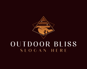 Desert Outdoor Adventure logo design