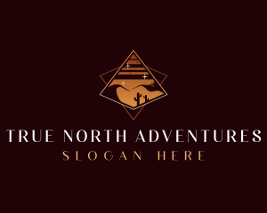 Desert Outdoor Adventure logo design