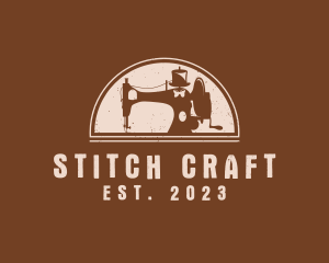 Arch Sewing Machine logo design