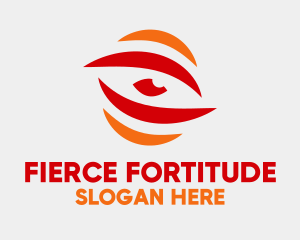 Red Fierce Eye logo