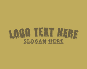 Rustic Fashion Brand Logo