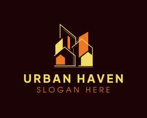 Urban Building Contractor logo design