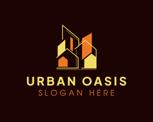 Urban Building Contractor logo design