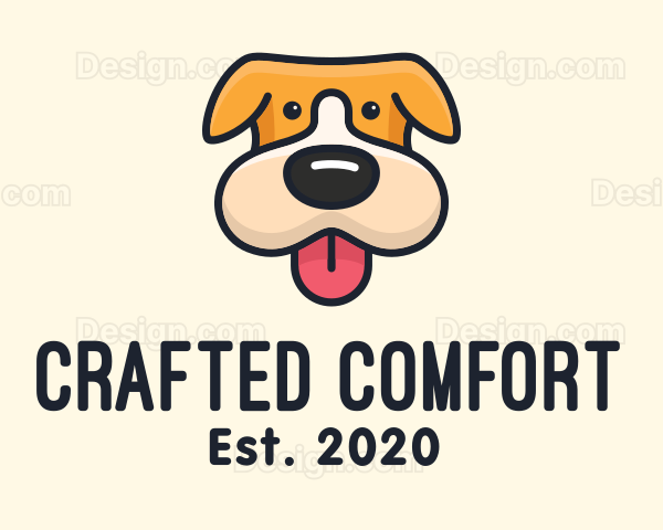 Cute Puppy Dog Logo