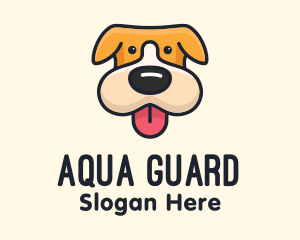 Cute Puppy Dog Logo