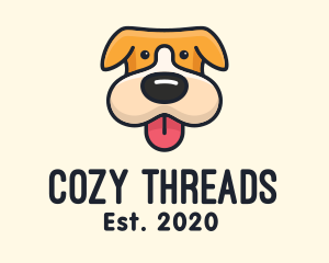 Cute Puppy Dog logo design