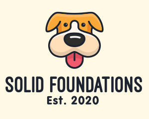 Cute Puppy Dog logo