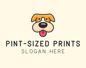 Cute Puppy Dog logo