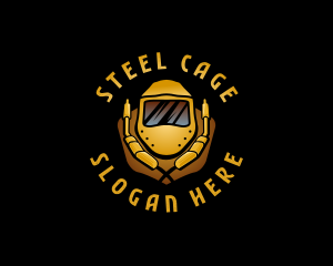 Welding Industrial Metalwork logo design