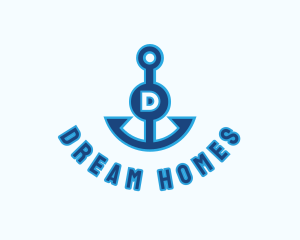 Ship Anchor Nautical logo