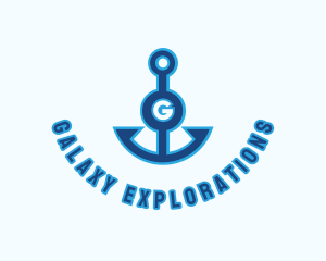 Ship Anchor Nautical logo design