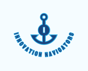 Ship Anchor Nautical logo design