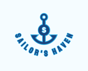 Ship Anchor Nautical logo design