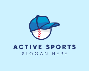 Baseball Sports Cap  logo design