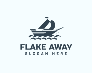 Sailing Boat Yacht Logo