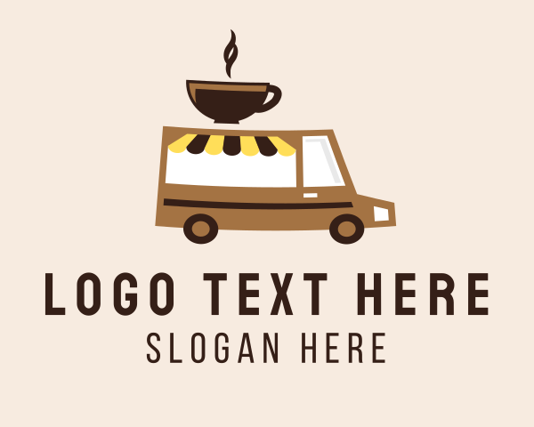Coffee Delivery logo example 1