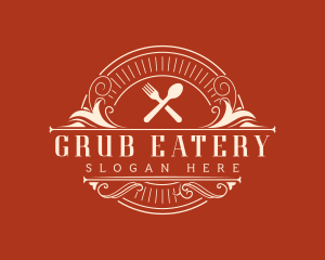 Restaurant Fork Spoon logo design