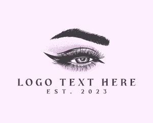 Cosmetic Eye Lashes Eyebrow logo