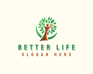 Natural Human Wellness logo design