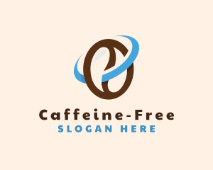 Coffee Bean Loop logo design