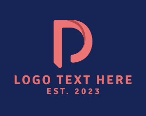 Modern Professional Letter D logo