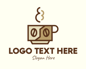 Brewed Coffee Cup logo