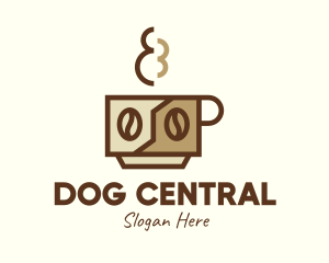 Brewed Coffee Cup logo design