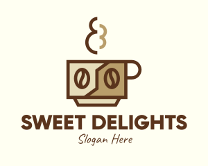 Brewed Coffee Cup logo