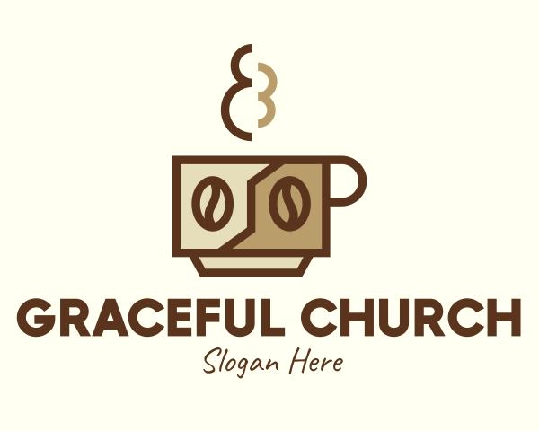 Coffee Cup logo example 1