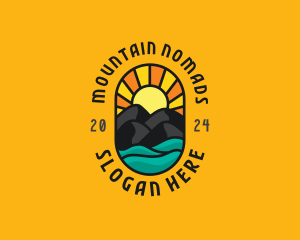 Sun Mountain Outdoor logo design