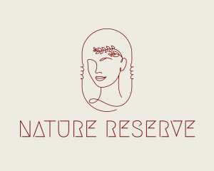 Nature Beauty Product logo design