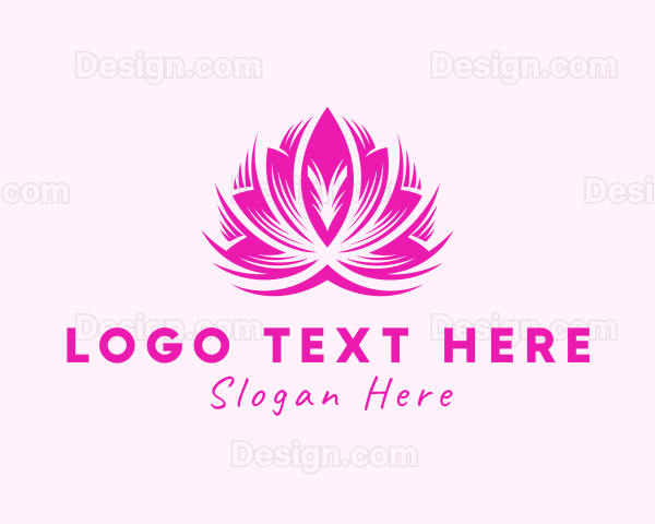 Lotus Beauty Flower Logo