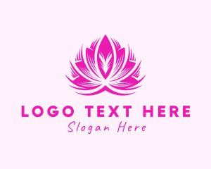 Lotus Beauty Flower logo