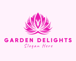 Lotus Beauty Flower logo design