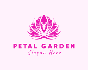 Lotus Beauty Flower logo design