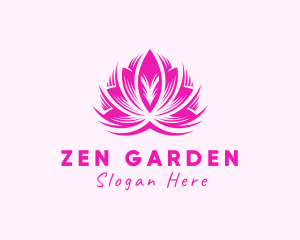 Lotus Beauty Flower logo design