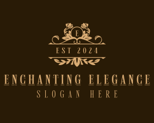 Floral Elegant Boutique logo design