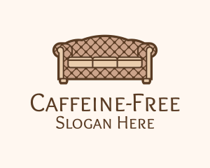 Retro Sofa Furniture logo design