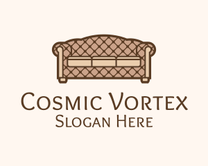 Retro Sofa Furniture logo design