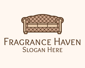 Retro Sofa Furniture logo design