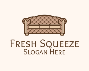 Retro Sofa Furniture logo design