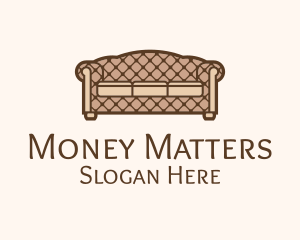 Retro Sofa Furniture logo design