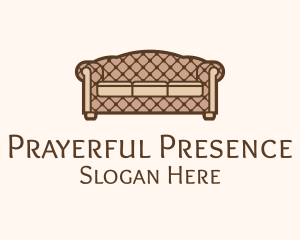 Retro Sofa Furniture logo design