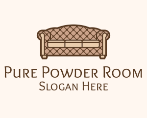 Retro Sofa Furniture logo design