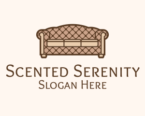 Retro Sofa Furniture logo design