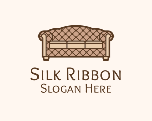 Retro Sofa Furniture logo design