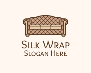 Retro Sofa Furniture logo design