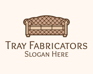 Retro Sofa Furniture logo design